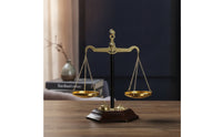 Tabletop Balance Scale Collectible Vintage Balance Scale Ornament Artisanal Small for Decorators, Bookshelf, Office