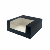 Hat Box with Window Compact Paperboard Hat Storage Display Box Lightweight for Retail Display