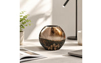 Aluminum Vase Tabletop Metal Vase Minimalist Vessel for Living Room