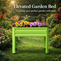 Metal Raised Garden Bed with Legs, Detachable Planter Box for Vegetables, Elevated Vegetable for Balcony Gardeners, Outdoor