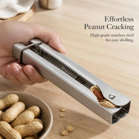 Stainless Steel Peanut Sheller Tool Manual Seed Cracker Nutcracker