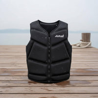 Lightweight Adult Buoyancy Vest Comfortable Adult Swim Vest Long-Lasting Zippered Flotation Jacket Breathable for Children, Swimming