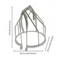 Wire Cage Propeller Guard Resistant Outboards Propeller Guard Marine-Grade for Boaters, Fishermen, Shallow Water Navigation