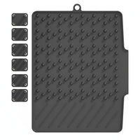 Silicone Dish Drain Mat Non-Slip Kitchen Sink Draining Mat Heat-Insulating