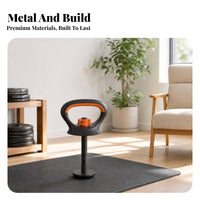 Compact Adjustable Kettlebell Handle Coated Threaded Kettlebell Base Vertical