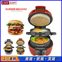 110V US/EU Multifunctional Burger Maker Egg and Steak Cooker Sandwich Breakfast Machine