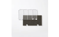 RV Air Conditioner Grille with Foam Screen Replacement AC Vent Screen Assembly Compatible Cover for Travel Trailer