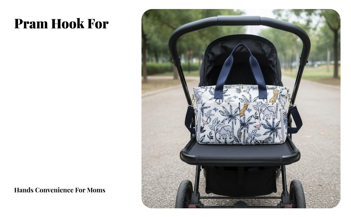 Diaper Bag Tote Multiple Compartments Large Capacity Diaper Tote Waterproof Large Capacity Infant Tote for Moms, New Parents, Travel, Hospital