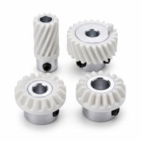 4 Pieces Wear-Resistant Sewing Machine Gear Set Precision Drive Gear Set White