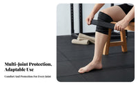 High Elasticity Elastic Compression Bandage Breathable Adjustable Joint Strap Multifunctional Use for Men, Fitness Enthusiasts, Workout, Gym
