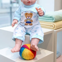 18 Inch Doll Clothes Soft Material Toy Accessory Easy To Dress for Bedtime, Kids