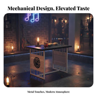 Trendy Design Industrial Containerdesign Sofa Long-Lasting Frame Booth Seating Anti-Rust and Wear-Resistant Commercial Furniture for Business Owners, Interior Designers, Coffee Shops, Restaurants, Reception Areas