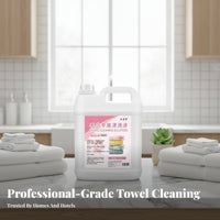 2500 Ml Towel Wash Liquid Anti-Yellowing Towel Cleaning Solution Laundry Whitener Whitens and Brightens Laundry