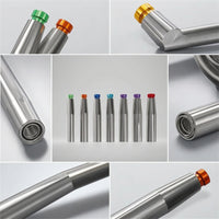 7 Pieces Color-Coded Seal Installer and Remover Set Interchangeable Compressor Seal Tools Portable Damage-Undamaged for DIYers, Garage