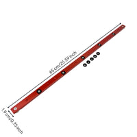 Drilled Mounting Holes T-Slot Sliding Strip Smooth Shiny Finish Roller Insert Strip
