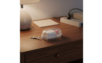 Transparent Cables Organizer Storage Compartment-Saving Storage Pouch Versatile Portable Electronics Organizer for Commuters, Handbag, Backpack