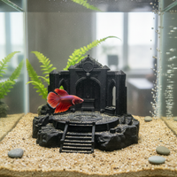 3D Printed Ancient Ruins Temple Aquarium Ornament