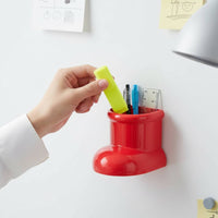 Boot-Shaped Holder No Tools Needed Installation Storage Boot Damage Cute Fridge Holder for Kitchen, Office, Classroom