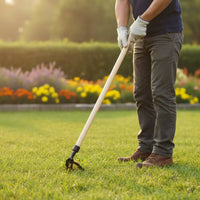 Plant Puller Head Metal Weeder Head Heavy-Duty for Borders