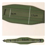 Padded Weightlifting Belt with Chain Quick-Release Weighted Belt with Chain Contoured Heavy-Duty for Bodybuilders