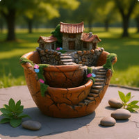 Courtyard Planter Flower Accents Village Planter Long-Lasting