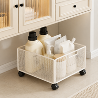 Ivory Metal Shelving Unit, Floor-Standing Storage Shelves for Garage & Workshop, Industrial Racking for Utility Room, Modern Minimalist Design