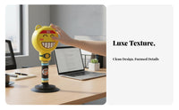 Stable Rebound Desktop Punching Ball Child-Friendly Design Suction Cup Speed Bag for Office Workers, Kids, Home