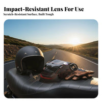 Visor Windproof Universal Helmet Windshield Clear Vision Face Cover