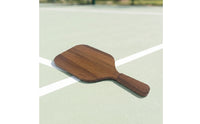 Walnut Paddle Racket Wood Paddle Racket with Ball Premium for Outdoor Use