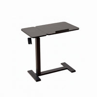 Tilting Top Mobile Overbed Laptop Desk Movable Rolling Bedside Desk Multifunctional Mobile Laptop Stand Space Saving Design for Students, Home Office, Bedroom, Dorm Room