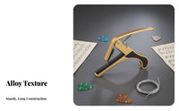 Guitar Capo Long-Lasting Aluminum Alloy Quick Change Capo No Fret Buzz