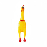 Hilarious Sound Screaming Chicken Prank Gift Screaming Chicken Toy Chew-Resistant for Dogs, Adults, Playtime, April Fools' Day