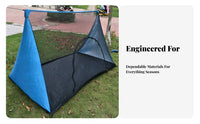 Pole-Less Mesh Tent Portable Camping Shelter Lightweight Screen for Backpackers, Tripers, Backpacking, Hiking, Trip