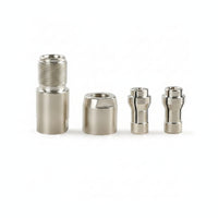 Straight Angle Grinder Adapter Kit Compact Angle Grinder to Rotary Tool Adapter Stable Hardware Easy for Polishing