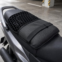 Motorcycle Seat Cushion Breathable Motorcycle Seat Pad Mesh for Motorcyclists