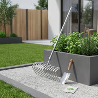 Steel Rake Head Tubular Socket Curved Tine Rake Head Reinforced Construction