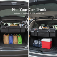 Oxford Cloth Car Trunk Organizer Bag Backseat Hanging Storage