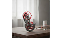 Rear Derailleur Cage Assembly Lightweight Derailleur Cage with Pulley Wheels Open-Frame Component for Drivetrain Upgrade