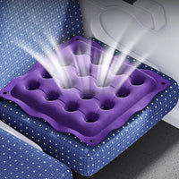 Airplane Seat Cushion Quick Inflation Inflatable Seat Cushion Portable Item Deflatable Soft Cushioning for Hard Seats
