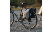 Reinforced Structure Mountain Bike Rear Carrier Lightweight Aluminum Bike Pannier Rack High Capacity Cycle Luggage Rack for Commuters
