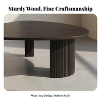 2 Pieces Wabi-Sabi aesthetic Irregular Shaped stacking Tables Nordic Aesthetic Irregular stacking Coffee pair Minimalist Living Room Furniture Sturdy Construction for Design aficionados, Interior Decorators, Apartment Dwellers, Lounge Area, Home Office