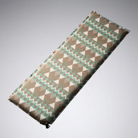 Inflatable Mattress with Integrated Pillow, Self Inflating Air Bed and Camping Mat for Car Camping, Connectable Ethnic Style Air Mattress, 1pc