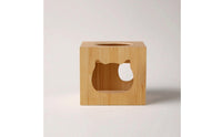 Cube Cat House Private Wooden Cat Box Sturdy Cats Furniture for Cats, Kittens