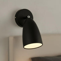Modern Minimalist Adjustable Bedside Wall Light Area Saving Extendable Wall Reading Light Gold Finish for Readers, Bedroom, Study