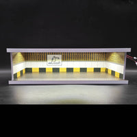 1/43 Scale Car Display Garage Dust Door Garage Diorama Case Acrylic Front