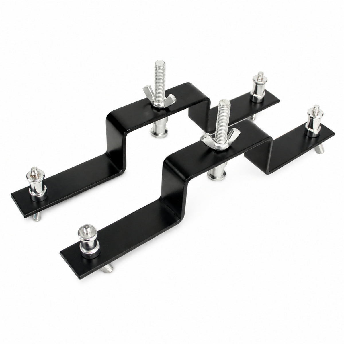 2pcs Light Stand Hook with Wing Nuts Heavy Duty Replacement Hook Bracket Adjustable Hardware for Photographers