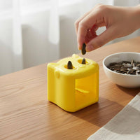 Kernel Sheller Double-Hole Design Kernel Sheller Handheld Kitchen Gadget for Travel