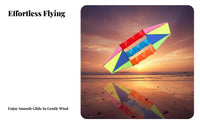 3D Detector Kite Sturdy Construction Long Tail Detector Kite Tear-Resistant-Stop