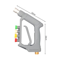 Quick Connect Nozzles Car Wash Water Heavy Duty High Pressure Washer Multi-Purpose for Homeowners, DIY Enthusiasts, Garden Watering
