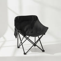 Deep-Seated Foldable Moon Chair Reclined Moon Chair Portable Furniture Compact for Travelers